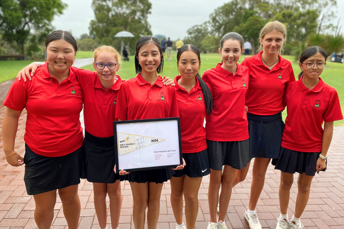 2024 GolfWA Junior Pennants winners