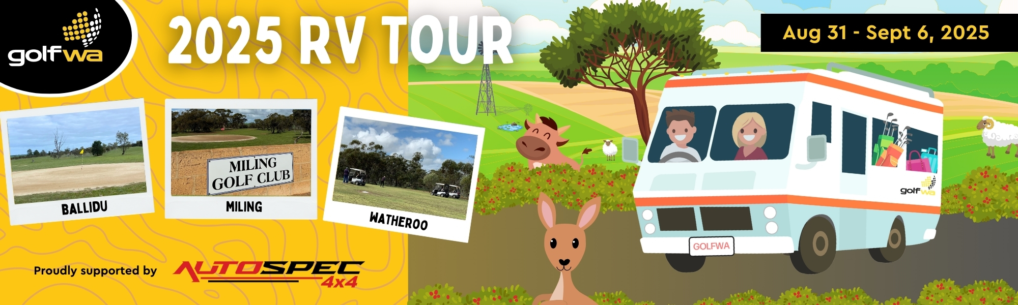 2025 GolfWA RV Tour